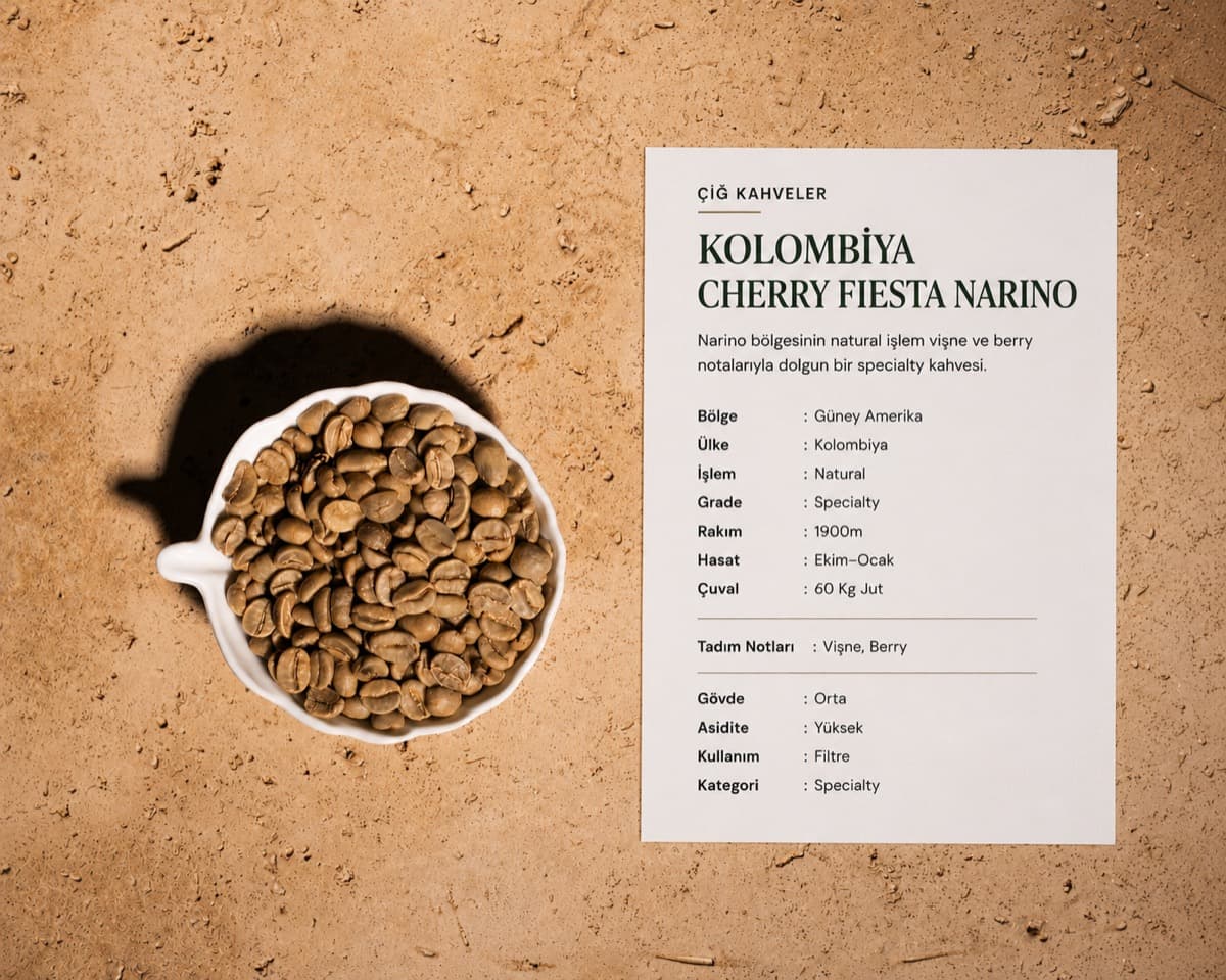 Kolombiya Cherry Fiesta Narino