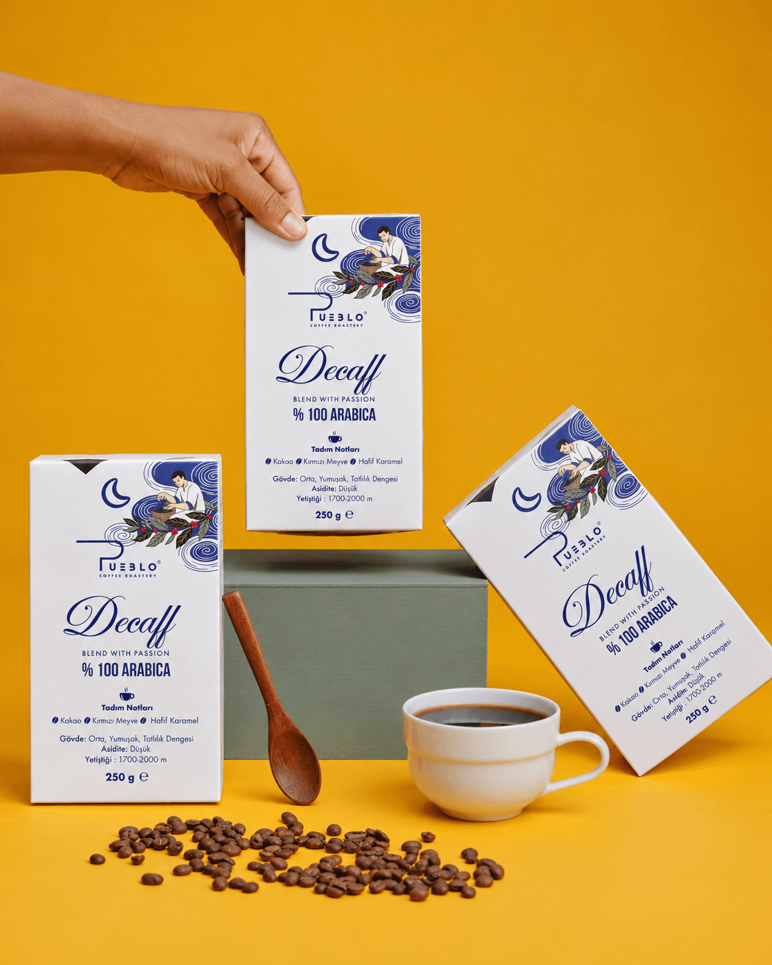 Kolombiya Sugarcane Decaf